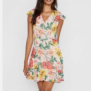 Express Floral Dress S